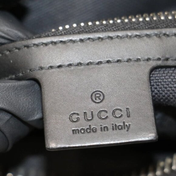 Gucci Soft GG Supreme Monogram Web Belt Bag - Black/Grey - Picture 13 of 16